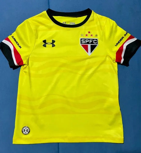 Camisa de Futebol São Paulo 3 Under Armour 2016 - Infantil 6 anos