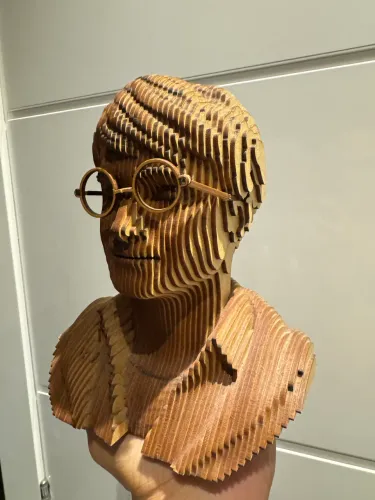 Busto Madeira Harry Potter