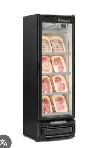 NZ. Expositor Refrigerado de carnes e cervejas porta de vidro GELOPAR