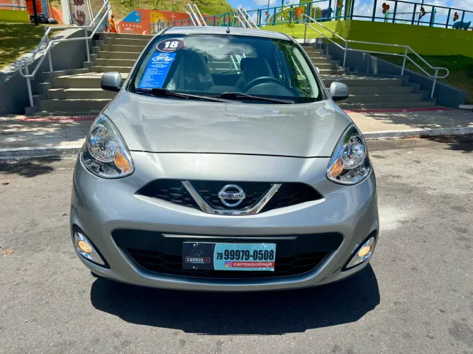 Nissan March SV 1.6 16V Flexstart 5P Aut. 2018 com 68.515 Km Lic 2025