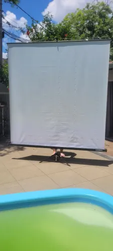 Telão VISOGRAF 2,10 X 2,10  para projetor