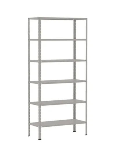 ESTANTE DE AÇO C/ 6 PRATELEIRAS, 1,98x0,92x0,30 E OU 0,40 CM 71- *