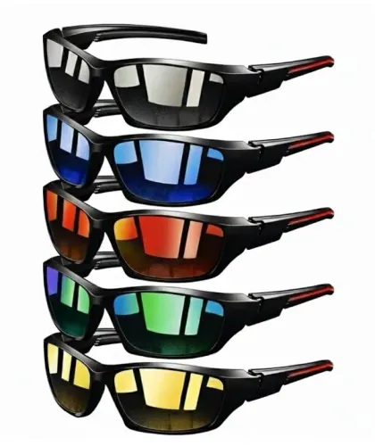 Óculos Ciclísta Espelhado Novo Und