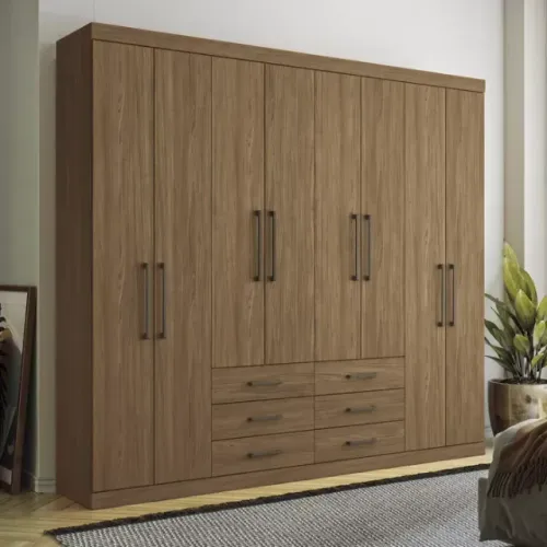 Guarda Roupa 8 Portas Frete e Montagem GRÁTIS