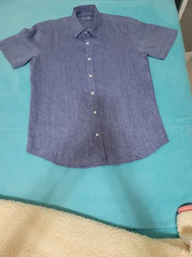 Camisa original de linho SHORTS.