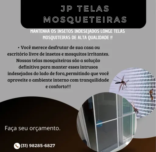 Telas mosquiteiros bh e região metropolitana 
