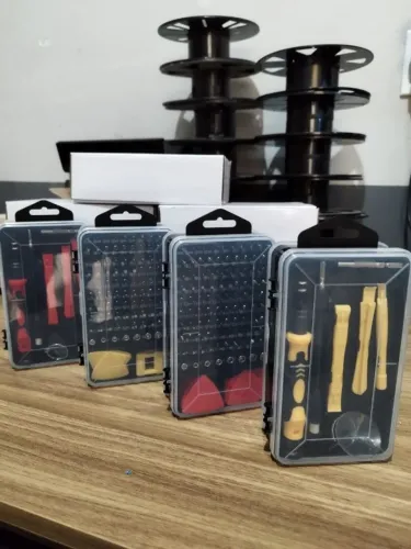 Jogo de Chave 115 pecas - Novos/Lacrados