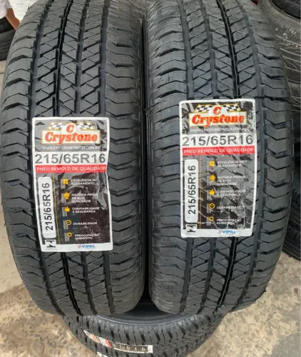 Pneus Remold Crystone 215/65R16 - Qualidade Garantida!