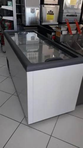 Freezer horizontal vidro deslizante 500 litros GHD-500 cz - Gelopar - Sadi