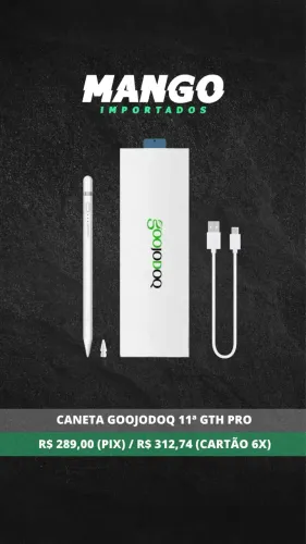 Caneta Goojodoq 11ª Geração p/ iPad - Branca 