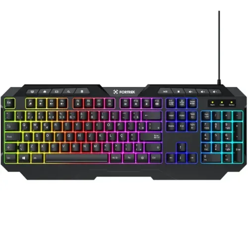 Teclado Semi Mecânico Fortrek Shortcut - WZetta
