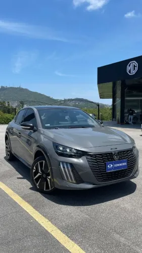 208 GT 1.0 TURBO FLEX 5P AUT.2025-UNICO DONO-NA GARANTIA DE FABRICA-OPORTUNIDADE UNICA 