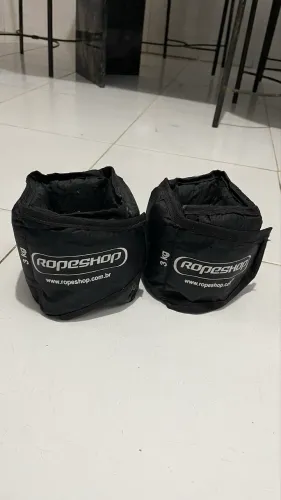 Tornozeleira Caneleira De Peso 3 Kg Peso Treino Academia Par