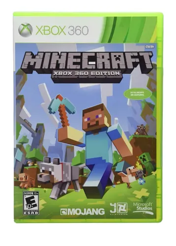 MINECRAFT XBOX 360 EDITION - RARIDADE NOVO E LACRADO