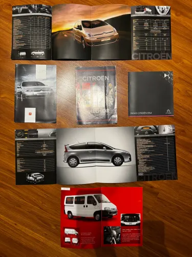 PROSPECTO FOLDER CITROËN VTR, DS4, PICASS 200,00 CADA!
