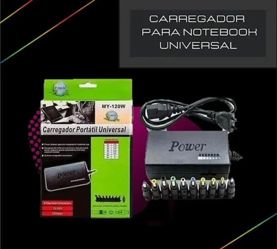 Carregador para Notebook novos com garantia universal 