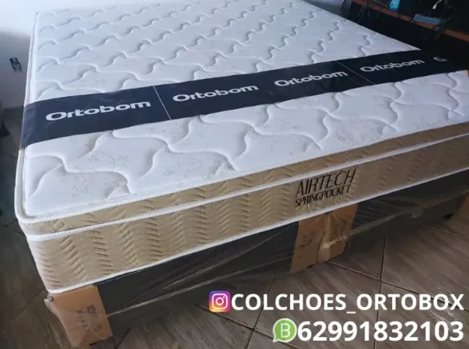 Cama Box Queen Size da ortobom 