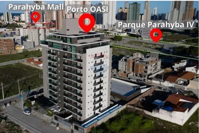 Porto OASI - Apartamento de 2 quartos, sendo 1 suíte! Próximo ao Parque Parahyba IV e do J