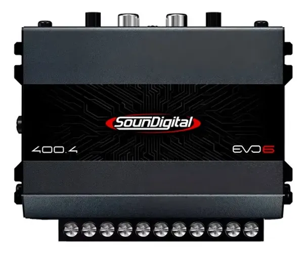 Módulo Amplificador Soundigital 400.4 Evo 6 Classe D 4 Canais 4 Ohms