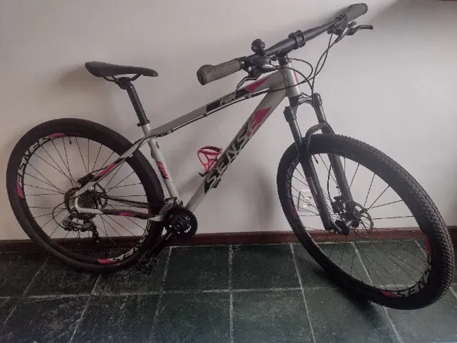 Bicicleta Sense Fun Comp 2022 - Cinza/Roxo - Aro 29