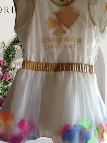 Vestido Infantil Festa Tam: 3 NOVO! 