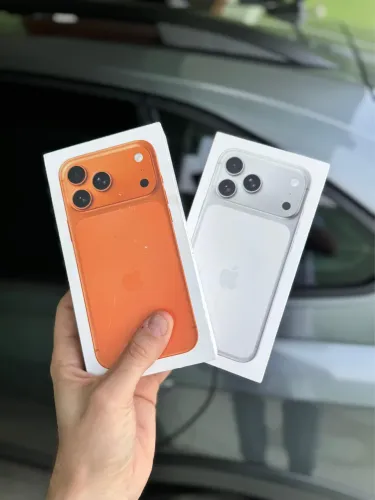 iPhone 17 Pro Max 256gb Orange e Silver