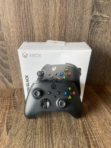 Controle Xbox Carbon Black Microsoft original 