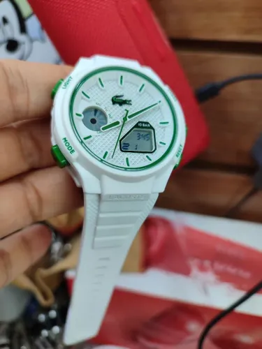 Relógio masculino pulseira de borracha moda