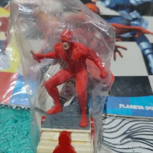 Coleção Eaglemoss Xadrez Marvel, Demolidor, antigo.