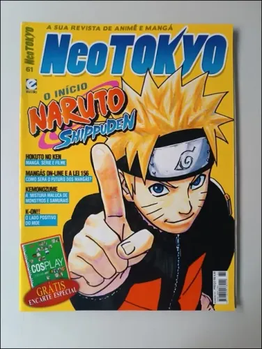 Revista Neo Tokyo Nº61 - A Sua Revista de Anime e Mangá