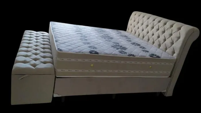 Cama super king com colchão New Life 