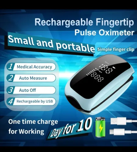 Oxímetro Digital Recarregável Portátil *Entrego Aceito Cartão