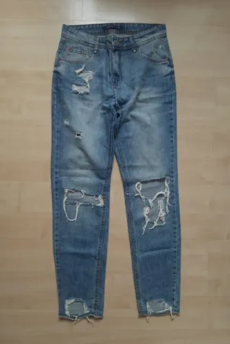 Calça jeans Blue Steel<br>Tam 36 (grandinho)<br><br>30,00