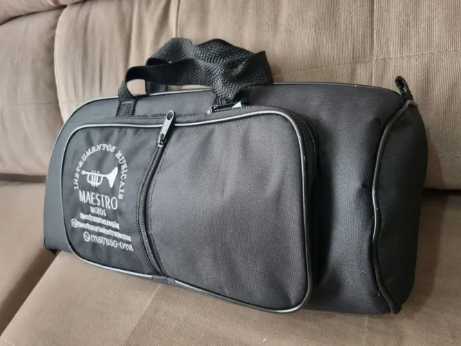Capa Bag p/ Trompete Cornet - Maestro Motos - Envio p/ todo Brasil