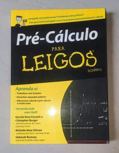 Pré-Cálculo pra Leigos 