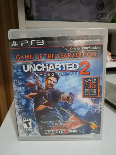 Uncharted 2 Among Thieves Game of the Year ps3