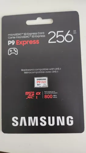 Microsd Express 256Gb switch 2 Samsung