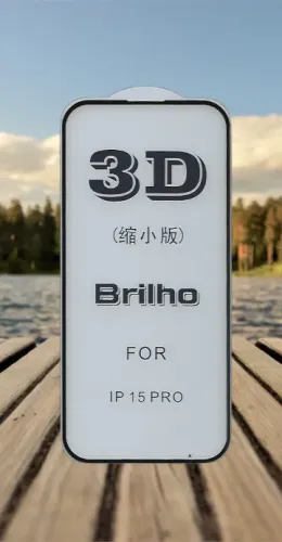 Película 3D Tela 6,7" para iPhone 15
