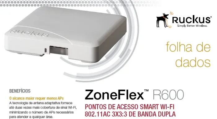 Access Point Ruckus R600 - WiFi Profissional