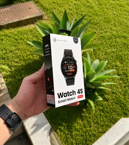 Smartwatch Haylou Watch 4s Gps Integrado Tela Amoled 1.43 Conexao Strava Monitora saúde
