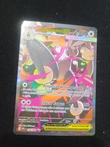 Carta pokémon Mega Lopunny ex 128/094 original