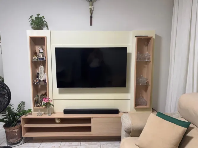 Rack com painel