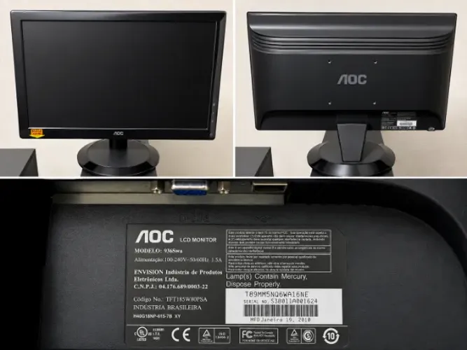 monitor AOC 936Swa 50/60HZ