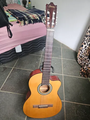 Violão Ibanez GA3ECE-AM Nylon acústico e elétrico 