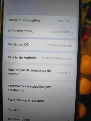 Celular Redimi 12 muito bom