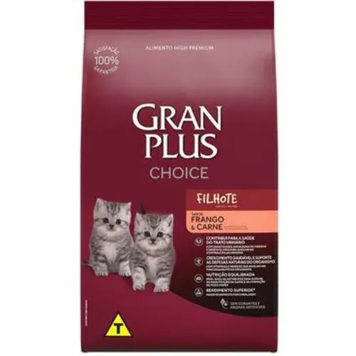 Ração para gatos filhotes Gran Plus Choise 10,1 kg