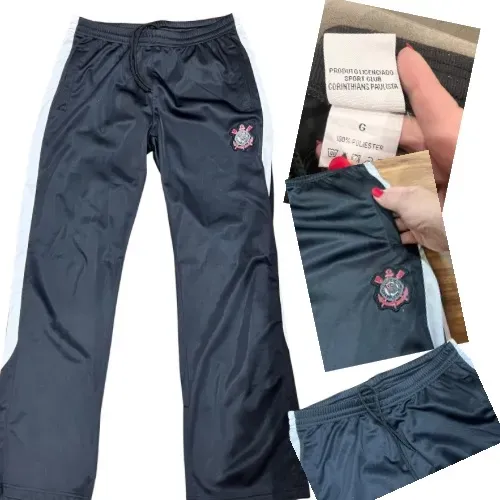 Calça feminina TAM G oficial Corinthians