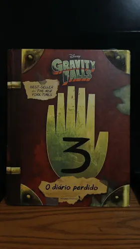 Livro O Diário Perdido de Gravity Falls - Vol 3 (Capa Dura) - Novo