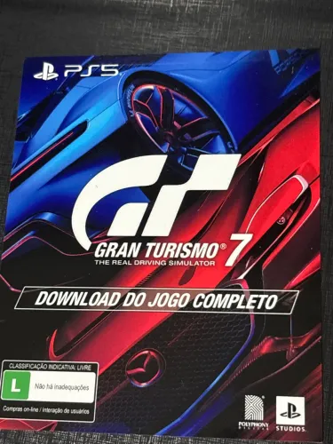 Código Gran Turismo 7 mídia digital PS5