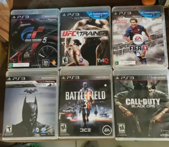 Lote Jogos Originais Ps3 (Faço olx pay)